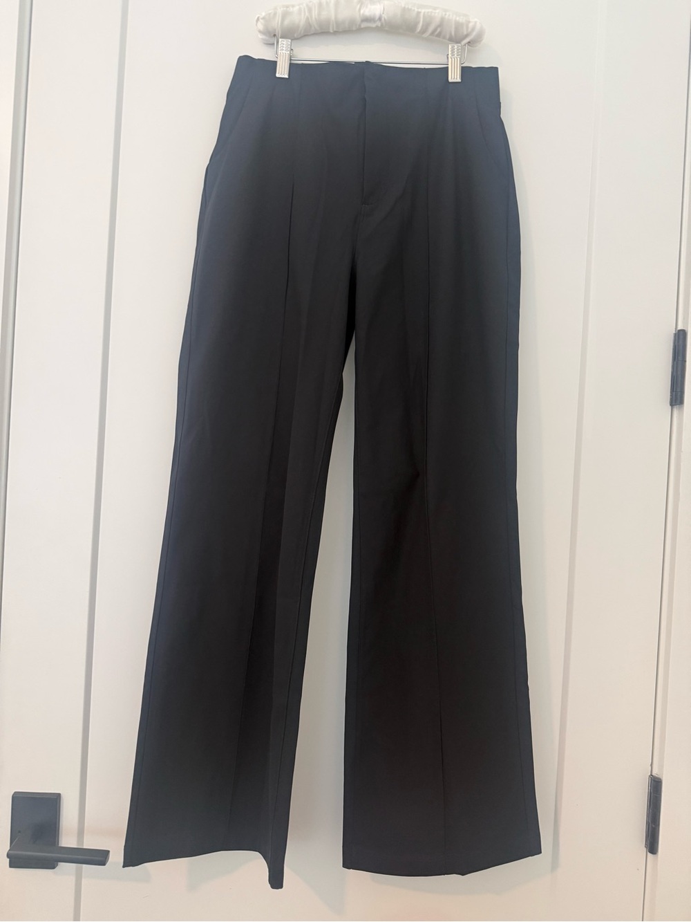 Vuori Black Wide-Leg Pants